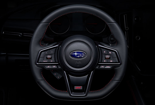 <sg-lang1>Leather-wrapped D-shaped Steering Wheel with Red Stitching</sg-lang1><sg-lang2></sg-lang2><sg-lang3></sg-lang3>